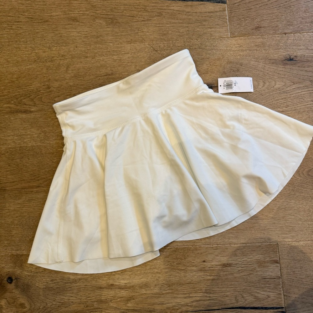 Old Navy girls white tennis Skirt